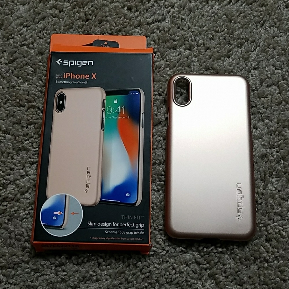 Spigen iPhone x thin fit case